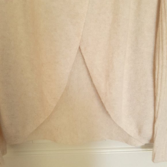 Free People Cascade Cardigan Wool/Alpaca Blend Cream Size M - Picture 6 of 12